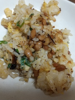 納豆チャーハン-レシピのメイン写真