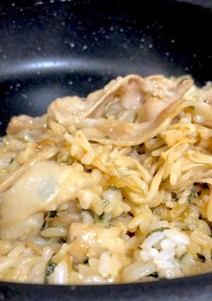 ビビンバ風?豚バラネギご飯-レシピのメイン写真