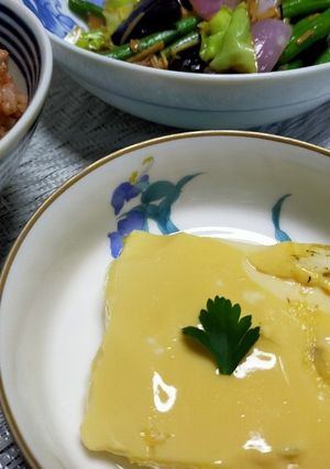 百合根が入った玉子豆腐♪-レシピのメイン写真