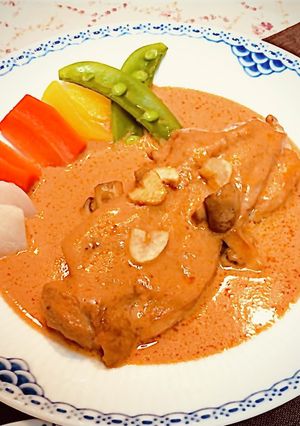 チキンのトマトクリーム煮-レシピのメイン写真