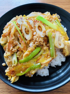 スボランチ☆ちくわ納豆丼(1人前)-レシピのメイン写真