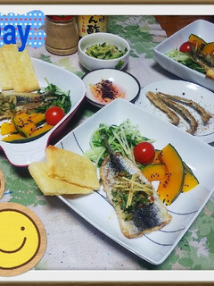 ネギ塩ごま油ソース香る鰯ソテー>゜))彡-レシピのメイン写真