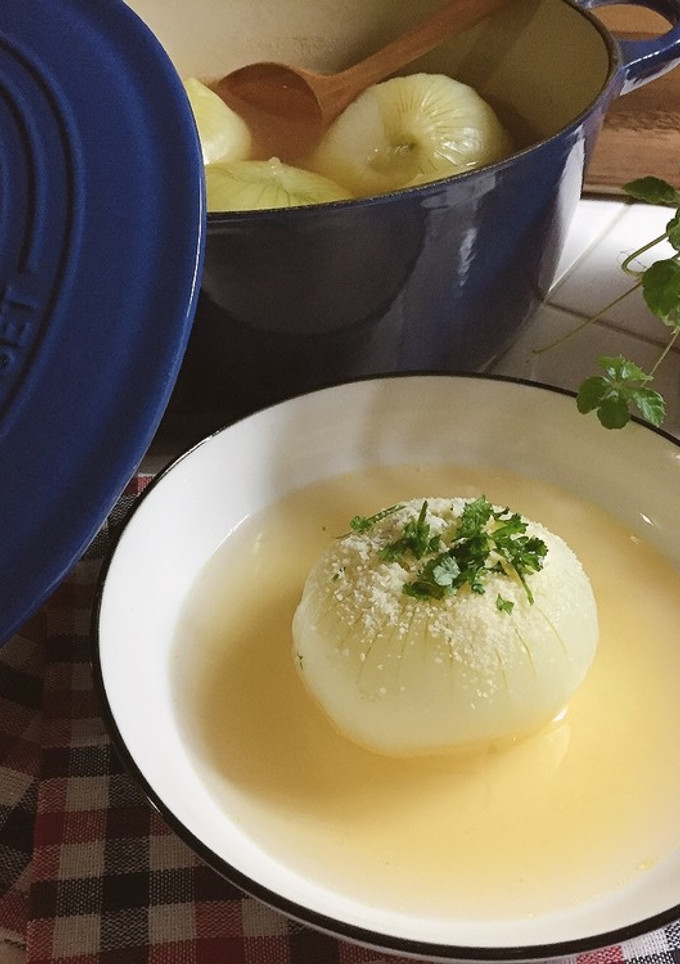 ＊まるごと新玉ねぎスープ＊-レシピのメイン写真
