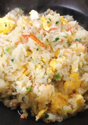 簡単なのに贅沢❤カニチャーハン-レシピのメイン写真