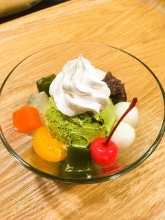 ちょっと欲張り☆白玉クリームあんみつ-レシピのメイン写真