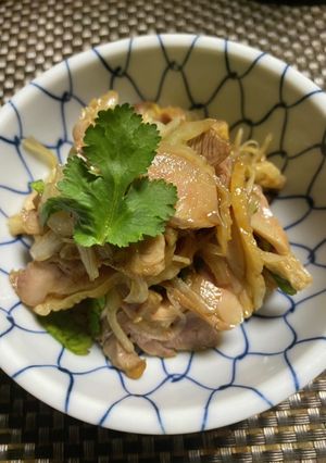播州名物 ひねポン パクチー和え-レシピのメイン写真