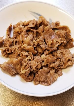 じいじ風牛肉の醤油炒め＆和風ステーキ-レシピのメイン写真