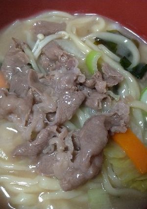 とろ~り、粕汁うどん☆-レシピのメイン写真