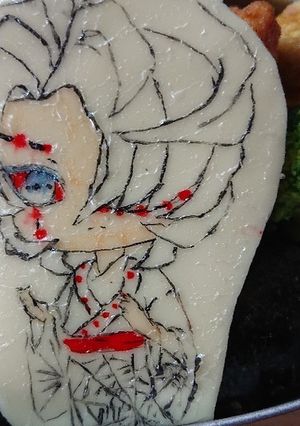 鬼滅の刃、累君お弁当-レシピのメイン写真