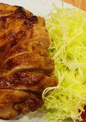 漬けて焼くだけ♡鶏モモ肉の味噌漬け-レシピのメイン写真