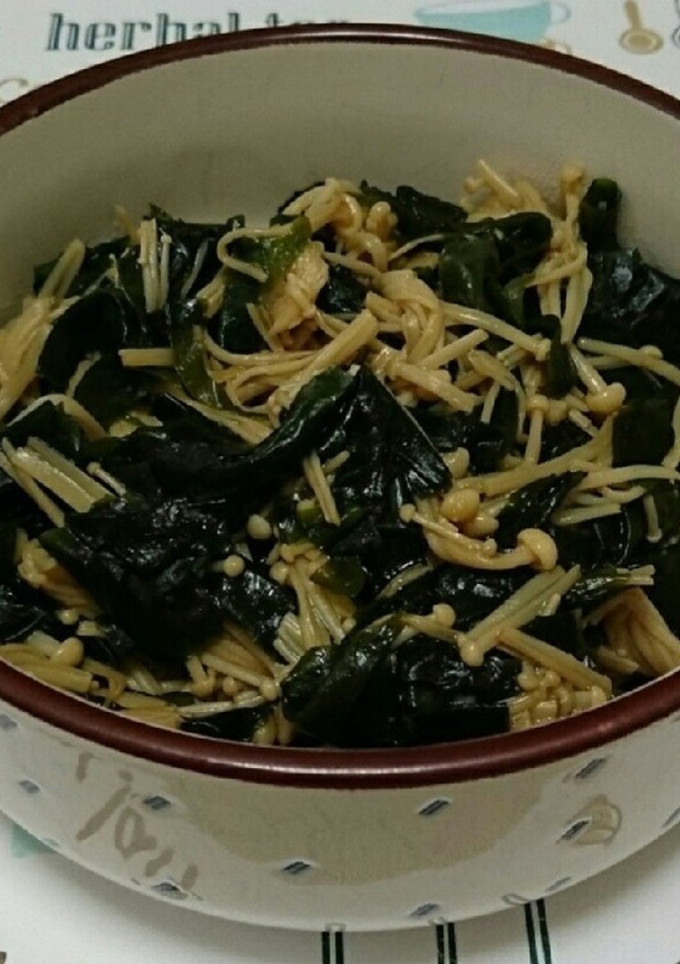 えのきワカメ ～我が家のなめ茸～-レシピのメイン写真