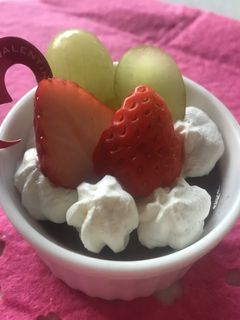 板チョコでとろけるチョコぷりん-レシピのメイン写真