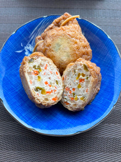 油揚げの肉詰めいなり-レシピのメイン写真