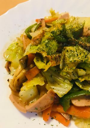 魚肉ソーセージのオイソ野菜炒め-レシピのメイン写真