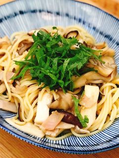 きのことベーコンの和風パスタ-レシピのメイン写真