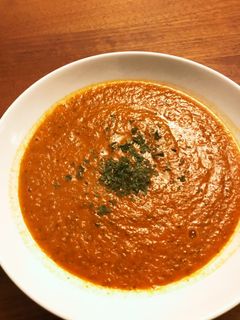トマトとバジルのスープ-レシピのメイン写真