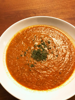 トマトとバジルのスープ-レシピのメイン写真