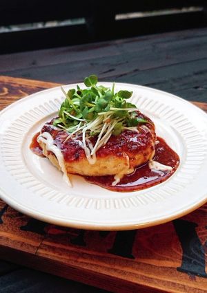 チキンハンバーグ★はちみつマスタード♪-レシピのメイン写真