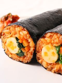 節分の日に!ピリ辛キンパ風恵方巻-レシピのメイン写真