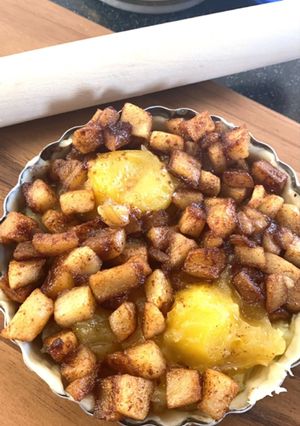 栗きんとんリメイク　ほくほくアップルパイ-レシピのメイン写真