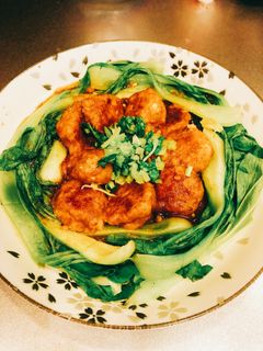 ひき肉だんごの甘酢あんかけ-レシピのメイン写真