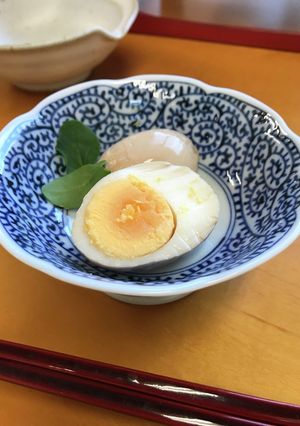 そば茶で煮卵-レシピのメイン写真