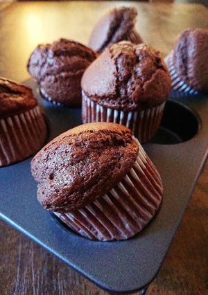 チョコっと米粉のココアマフィン-レシピのメイン写真