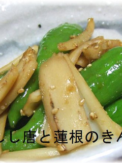 しし唐と蓮根のきんぴら-レシピのメイン写真