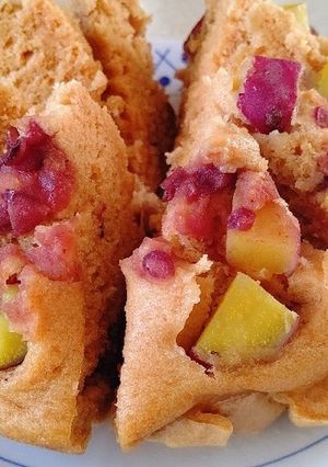 きな粉とさつま芋の蒸しパン-レシピのメイン写真