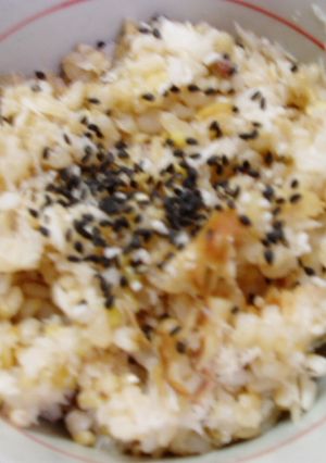 ヘルシー！かますの干物の混ぜご飯！-レシピのメイン写真