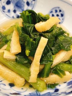 【病院】なのはな煮びたし【朝食】-レシピのメイン写真