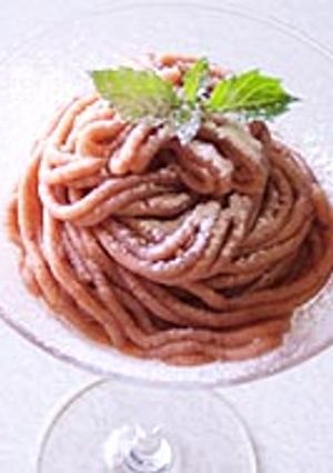 モンブランクリーム-レシピのメイン写真