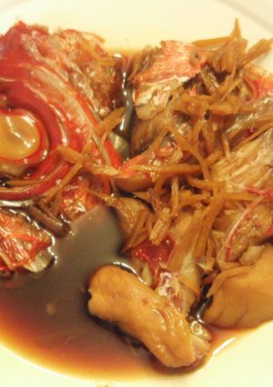 鯛のかぶと煮-レシピのメイン写真