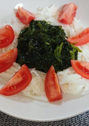 生昆布のサラダ-レシピのメイン写真