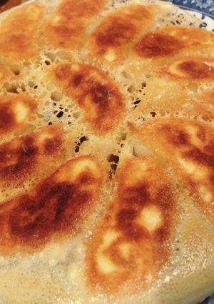 簡単！パリパリ羽根付き餃子の作り方＊-レシピのメイン写真