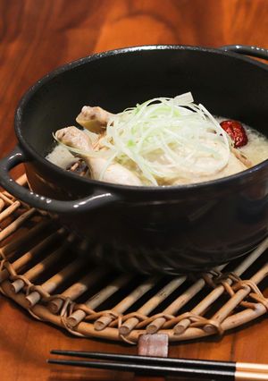 フランス産ひな鶏の参鶏湯-レシピのメイン写真