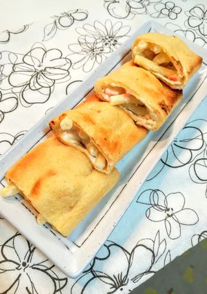 業スのマカロニサラダ油揚げ包み-レシピのメイン写真
