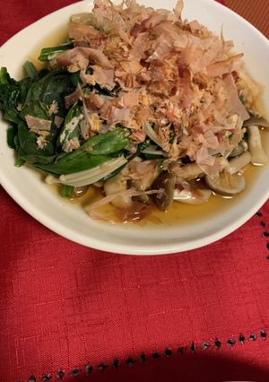 たっぷりカツオの電子レンジ煮浸し-レシピのメイン写真