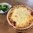 時短♪トマトソースを使ってミートグラタン