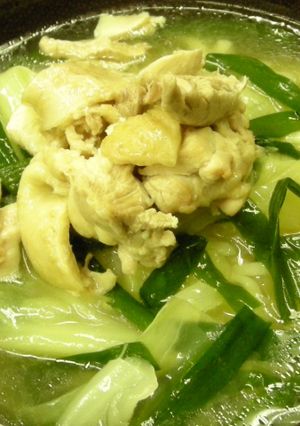 鶏とキャベツの冷うどん(200円ランチ）-レシピのメイン写真