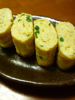 しらすたっぷり入りのたまご焼き-レシピのメイン写真