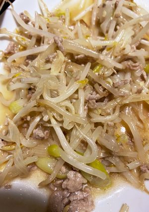 ラーメン屋さん風もやし炒め-レシピのメイン写真