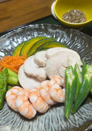 「肥満改善メニュー♪塩麹でしっとり鶏ハム」-レシピのメイン写真