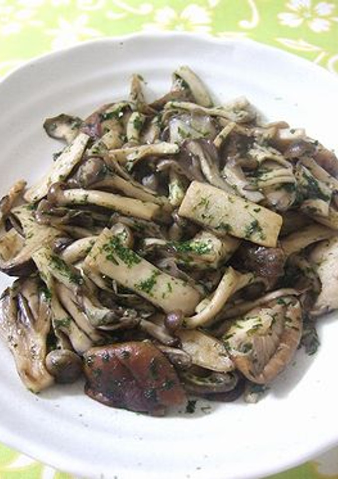 きのこ❤青海苔バター炒め-レシピのメイン写真