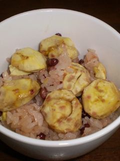 栗入りお赤飯♪-レシピのメイン写真