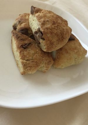 スタバ風？！チョコスコーン-レシピのメイン写真