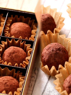バレンタイン♪電子レンジでトリュフチョコ-レシピのメイン写真