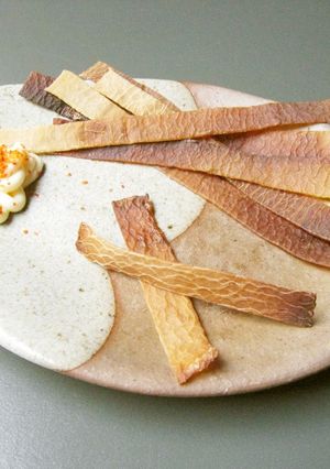 大根の皮でスルメ-レシピのメイン写真