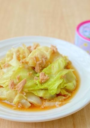 キャベツとツナのうま煮-レシピのメイン写真