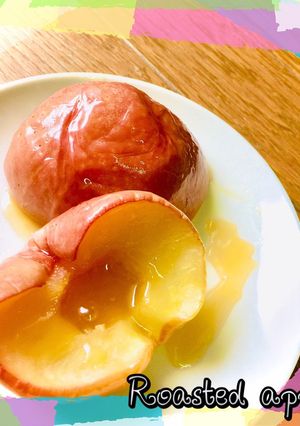 生キャラメルも一緒に作れる！焼きりんご-レシピのメイン写真